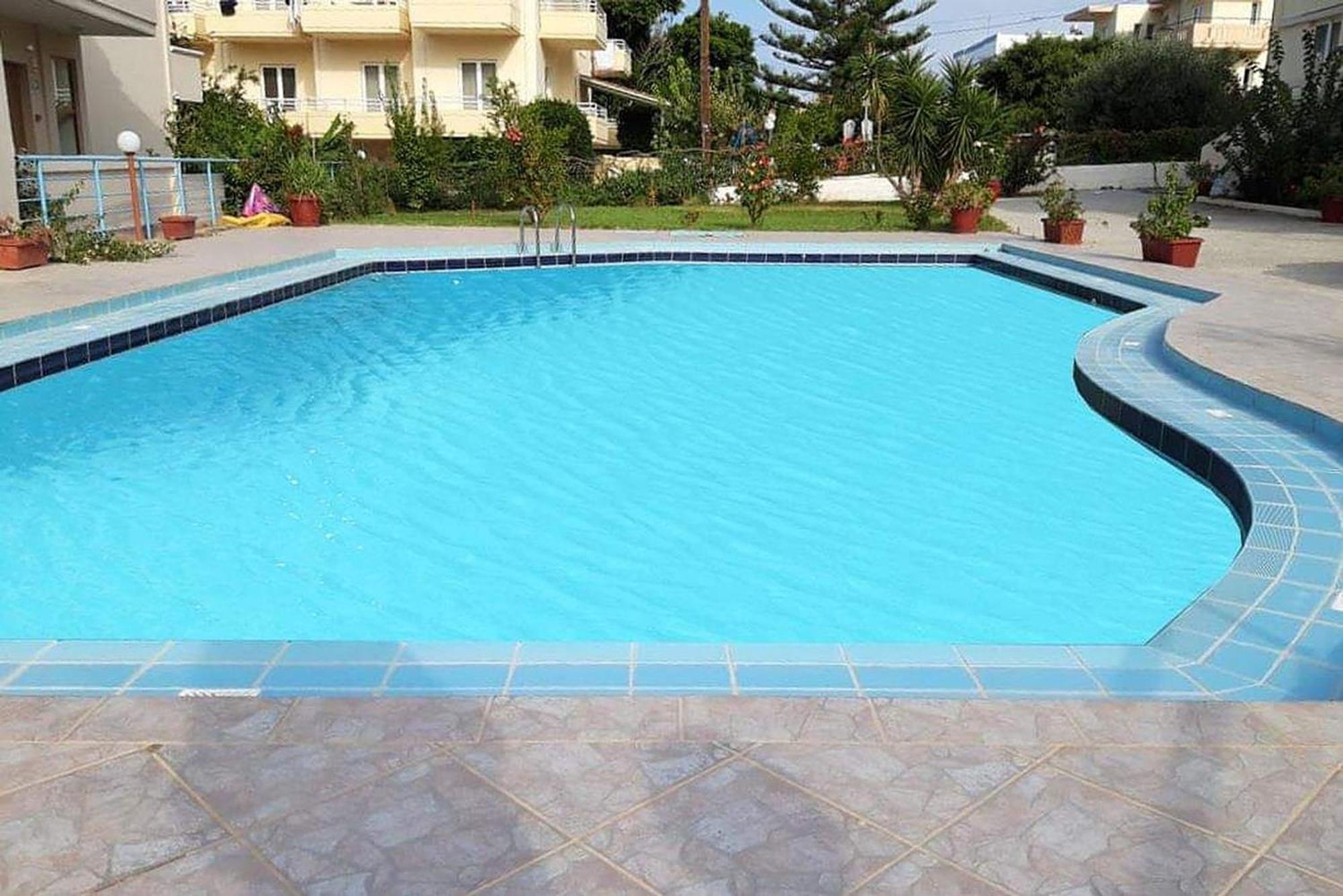 Litinas Apartments With Pool Agia Marina  Exterior photo